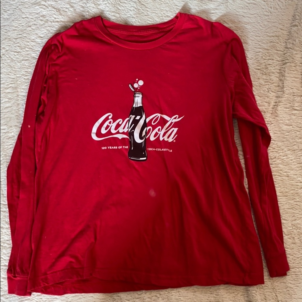 Large Coca-Cola Red Shirt